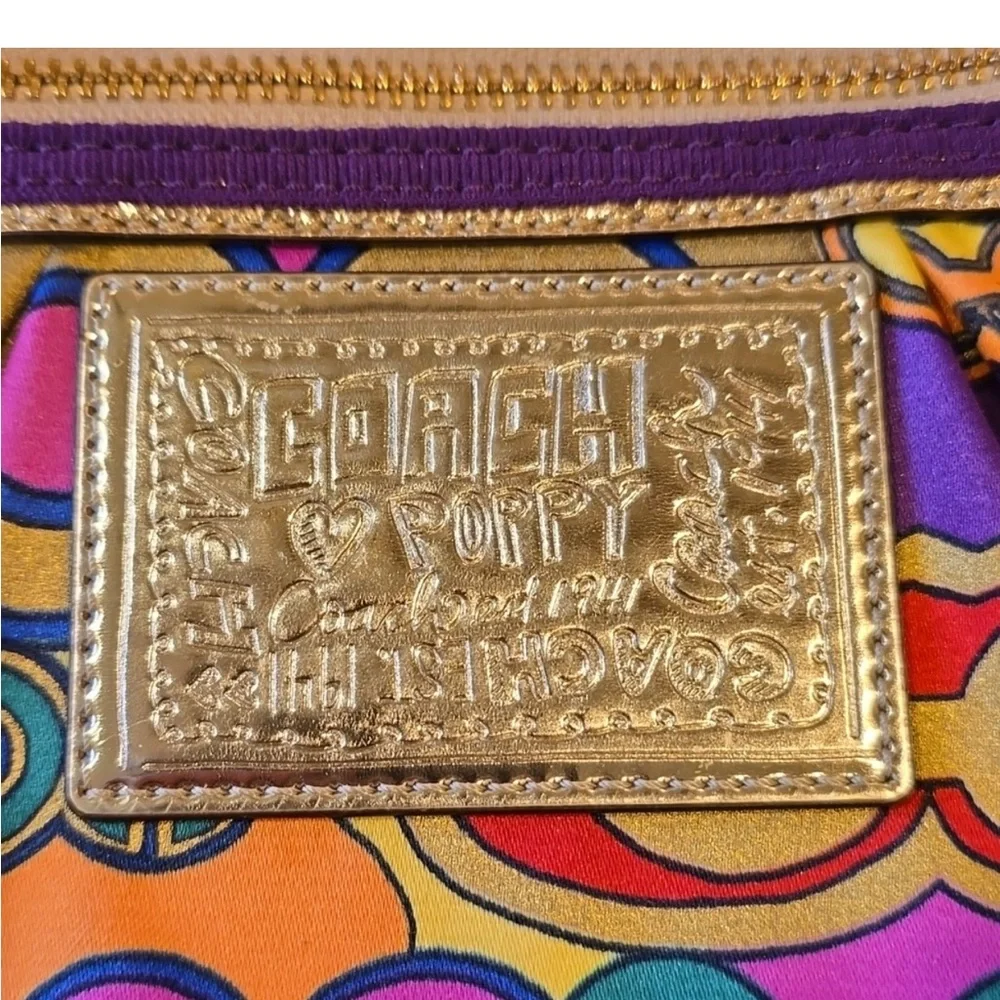 NWOT Coach Multicolor Crossbody Bag